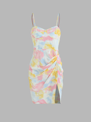 Tie Dye Mini Dress