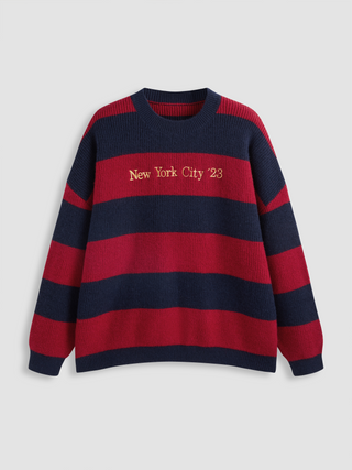 New York City 23' Round Neckline Sweater Curve & Plus