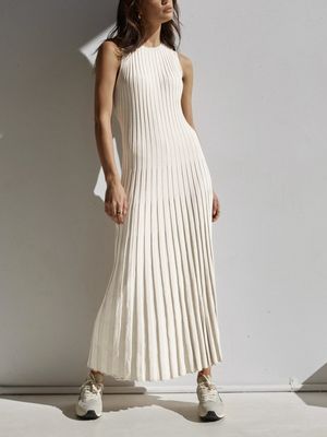 Camille Knit Plear Maxi Dress