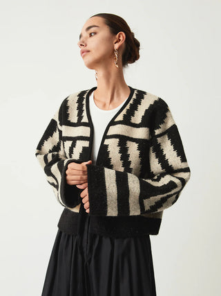 Contrast Trim Oversized Sweatshirt