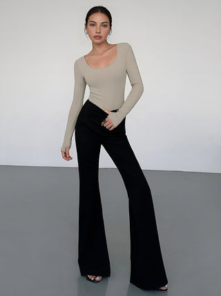 High Waisted Flare Pants