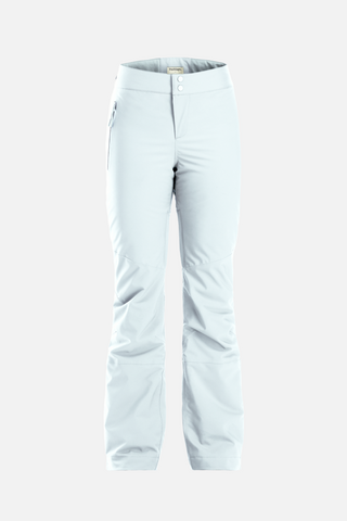 a woman ' s ski pant in white