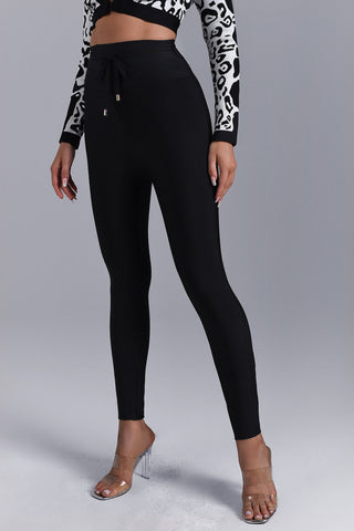 Allegra Bandage Pants (L / Black)