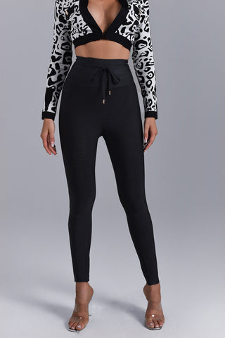 Allegra Bandage Pants (M / Black)