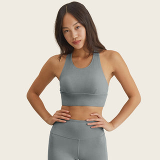 Aura Racerback Sports Bra (Eucalyptus / XS)