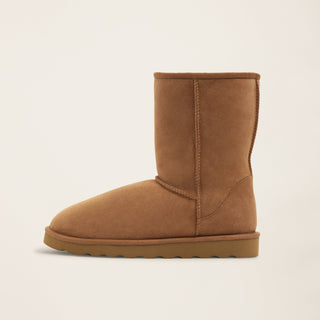 Australian Shearling Mid-Calf Boot (Chestnut / 6)