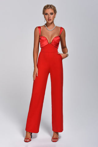 Bace Satin Jumpsuit