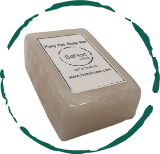 BeNat Pets. All-Natural Furry Pet Soap Bar. 5.8 Oz.