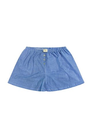 Boxer Shorts Cobalt Gingham