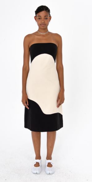 Carter Strapless Midi Dress