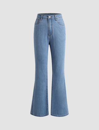 Casual Charm Straight Leg Jeans