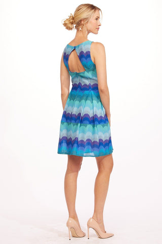 Chloe Dress-Sea Holly