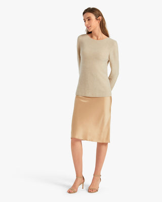 Cozy Scoop-Neck Cashmere Sweater