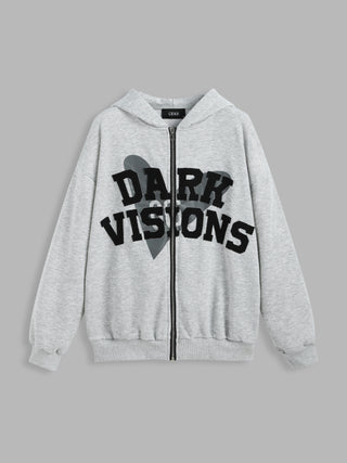 Dark Visions Terry Graphic Hoodie