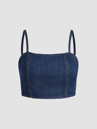 Denim Cami Top