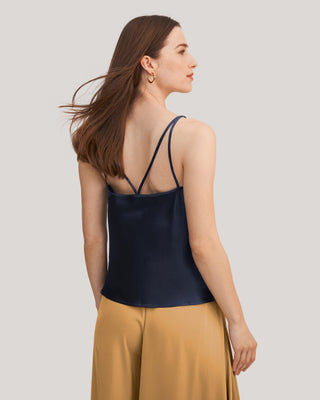 Double Strap Silk Camisole