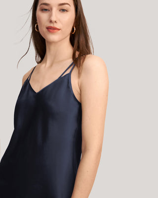 Double Strap Silk Camisole