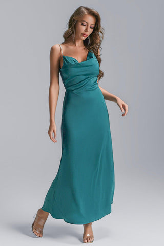 Emeli Satin Pearl Maxi Dress