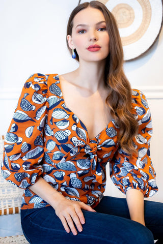 Tropical Sweetheart Blouse