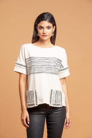 Pocket T-Shirt - Zen Stripe