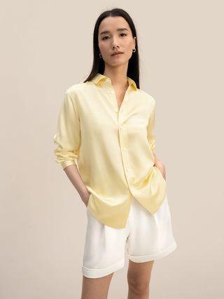 Golden Cocoon Tailored Shirt