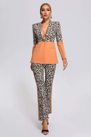 Haliy Blazer Set (S / Orange)