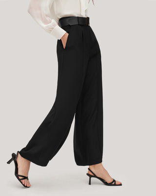 Heavy Crepe Silk Iris Pant