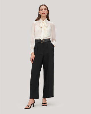 Heavy Crepe Silk Iris Pant