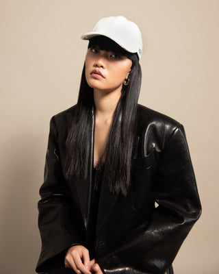 HOHF White Vinyl Baseball Cap