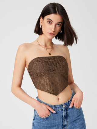 Hollow Out Tube Top