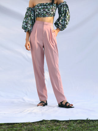 Hot Pink Relaxed Trousers