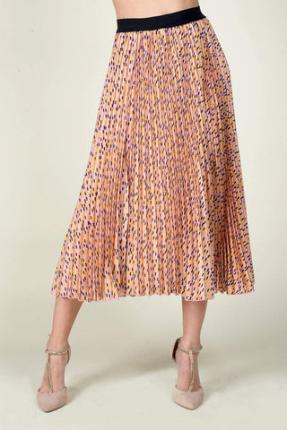 Ingrid Pleated Skirt - Sprinkles