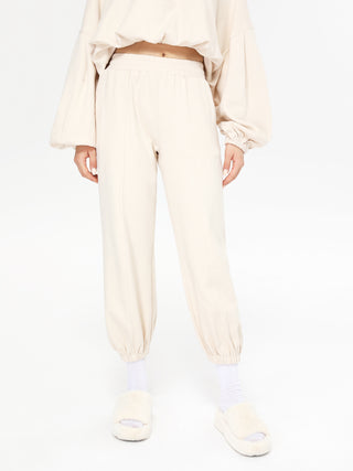 Ivory Elasticated Trousers