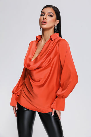 Kaia Shirt (M / Orange)