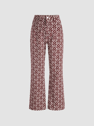 Kaleidoscope Dreams Patterned Trousers