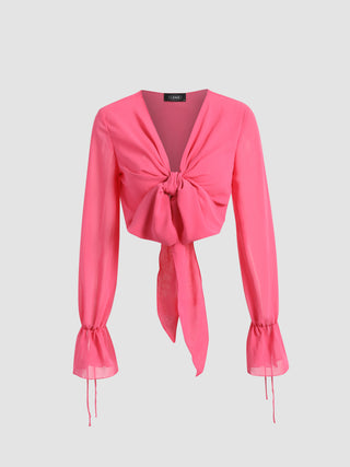 LA Dreaming Long Sleeve Blouse