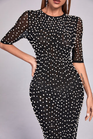 Lissy Pearl Bodycon Dress