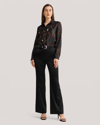 Louisville Print Silk Shirt