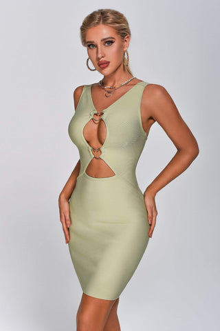 Martha Cutout Mini Bandage Dress