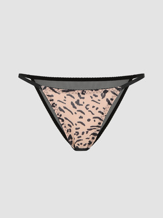 Mesh Leopard Panty