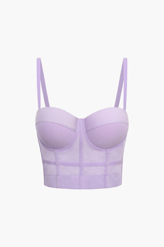 a women ' s bra top in lila