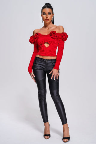 Molia Top (L / Red)