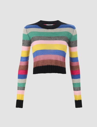 Multicolored Striped Sweater