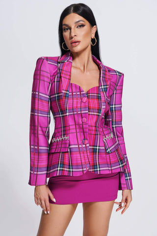 Opal Blazer (S / Pink)