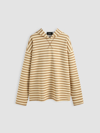 Oversize Striped Hoodie