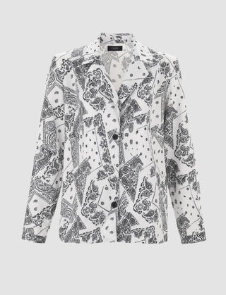 Paisley Print Blouse