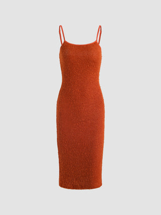 Peach Fuzz Bodycon Dress