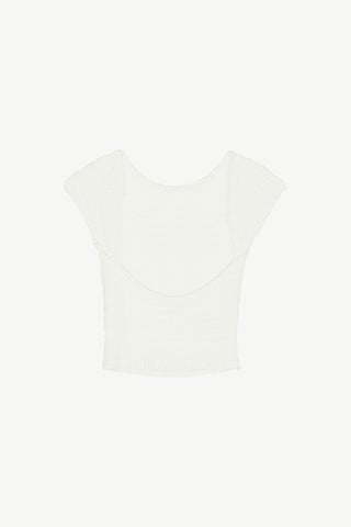 Plush Backless Tee