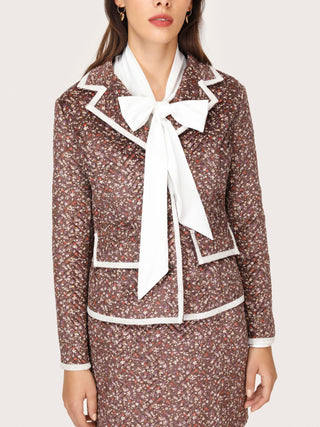 Raise A Toast Dainty Floral Blazer