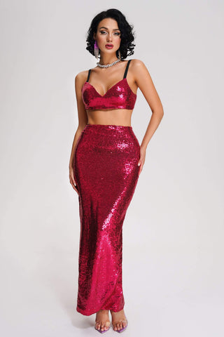 Reada Sequin Set (S / Pink)